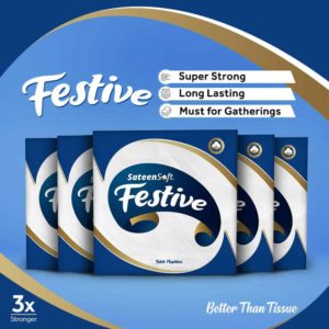 Festive [(Pack of 5) 40 Napkins Each]