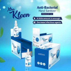 XtraKleen Spray Hand-Sanitizer (Pack of 12)